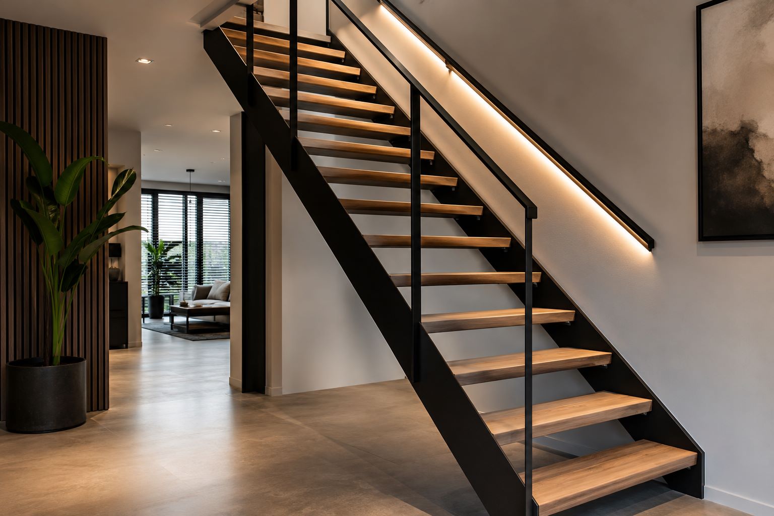 Welke moderne trap past bij mijn interieur